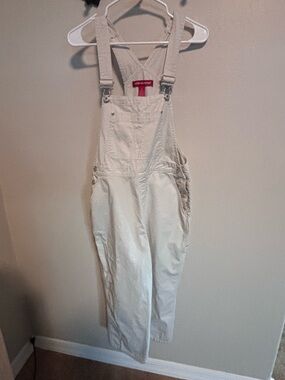 Gloria vanderbilt vtg Women's Cream Overalls  cropped